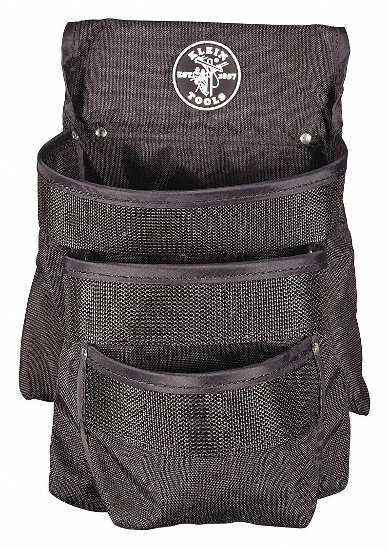 Black Tool Pouch Ballistic Nylon