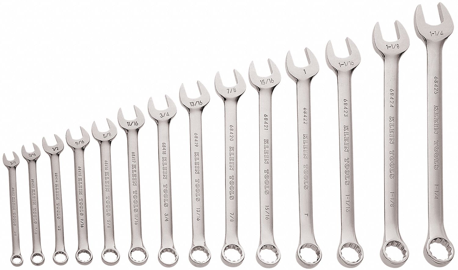 Combo Wrench St Steel Chrome Offset