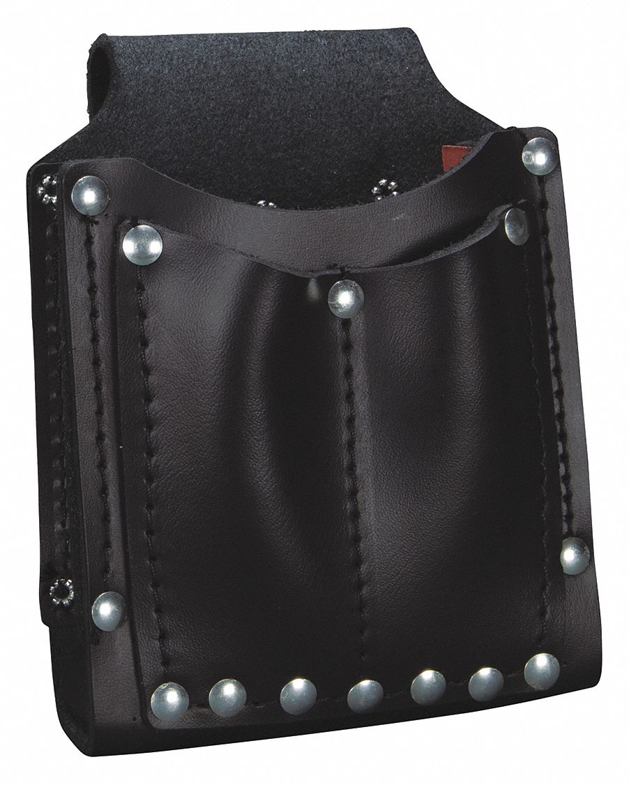 Black Tool Pouch Leather