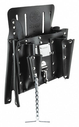 Black Tool Pouch Leather