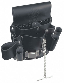 Black Tool Pouch Leather