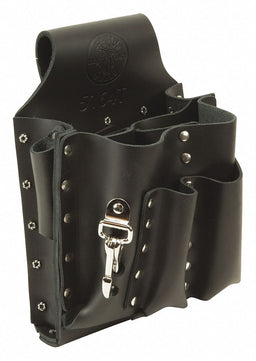 Black Tool Pouch Leather