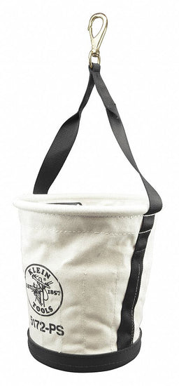 Bucket Bag Canvas Tapered Wall OffWhite