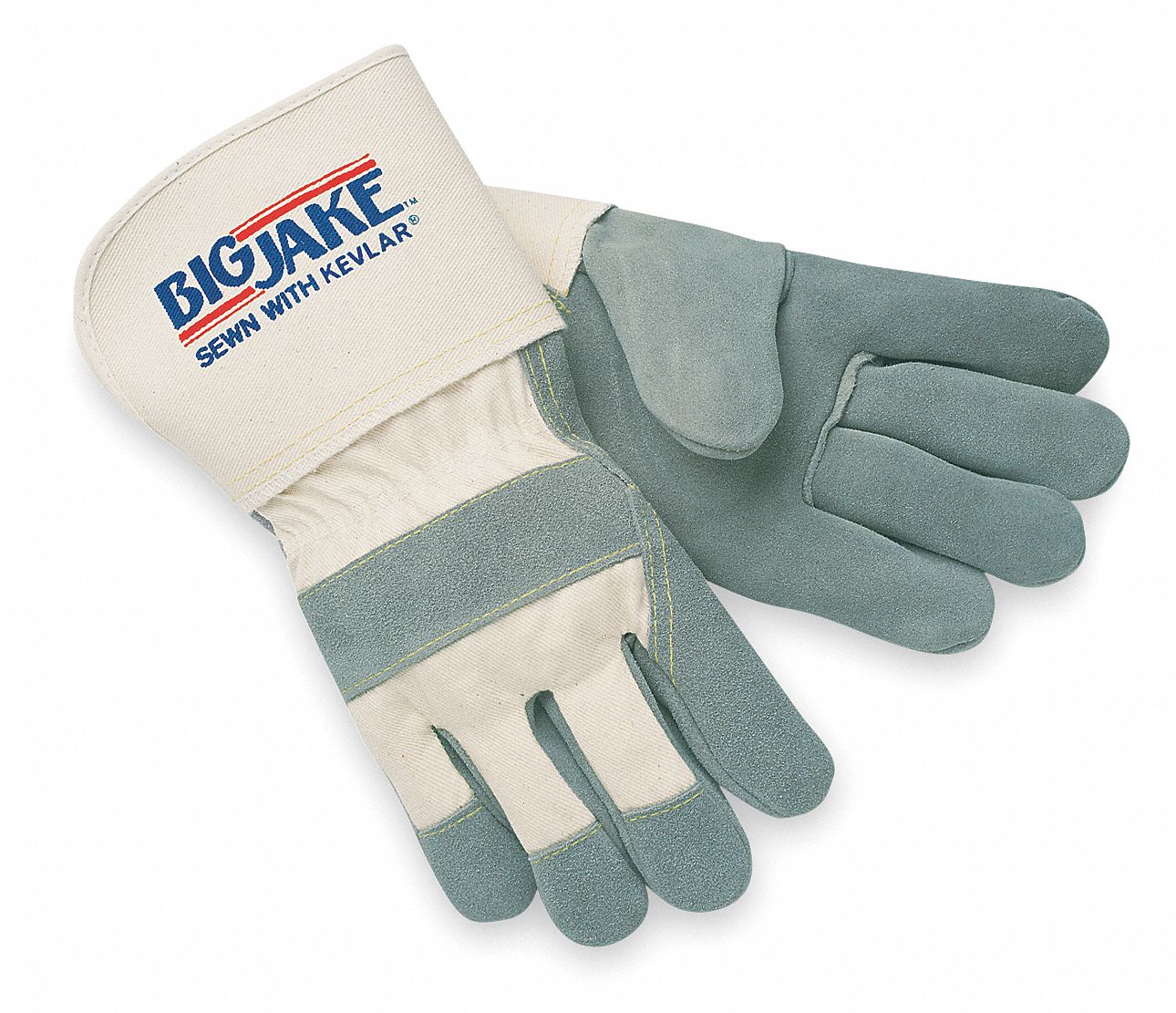 D1585 Leather Gloves Gray XL PR