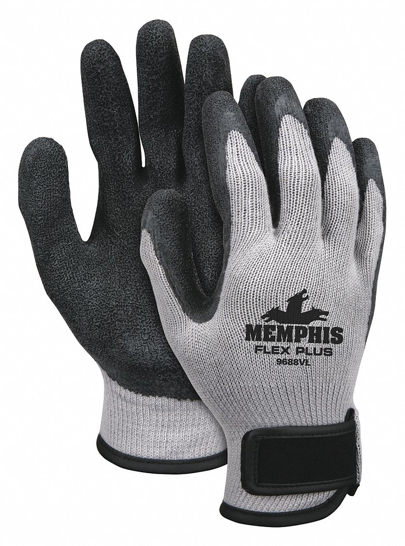 D1483 Coated Gloves Cotton/Polyester XL PR