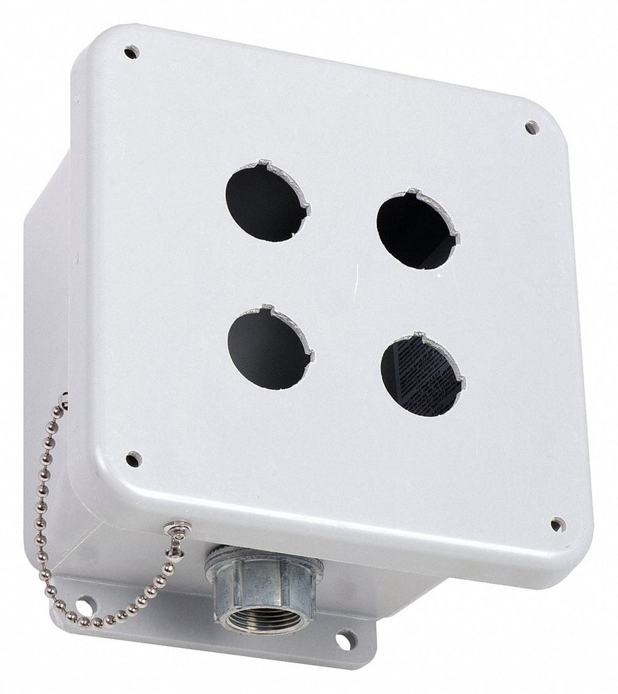 PushButtonEnclosure 30mm 4Holes Plastic