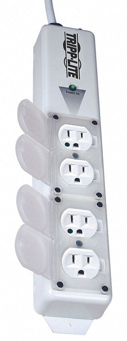 Outlet Strip 4 Outlet 15A 13-3/4 L Wht