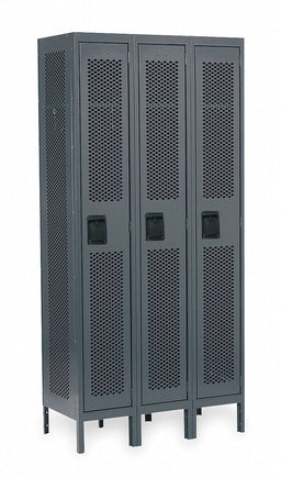 Lckr 1x3Lckr Gray 78 x36 x18 UnAssm