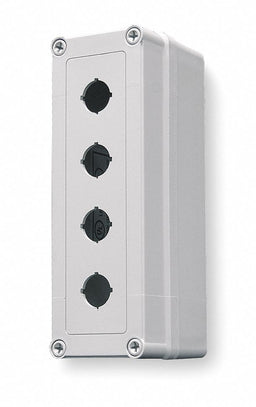 PushButtonEnclosure 22mm 4Holes Plastic