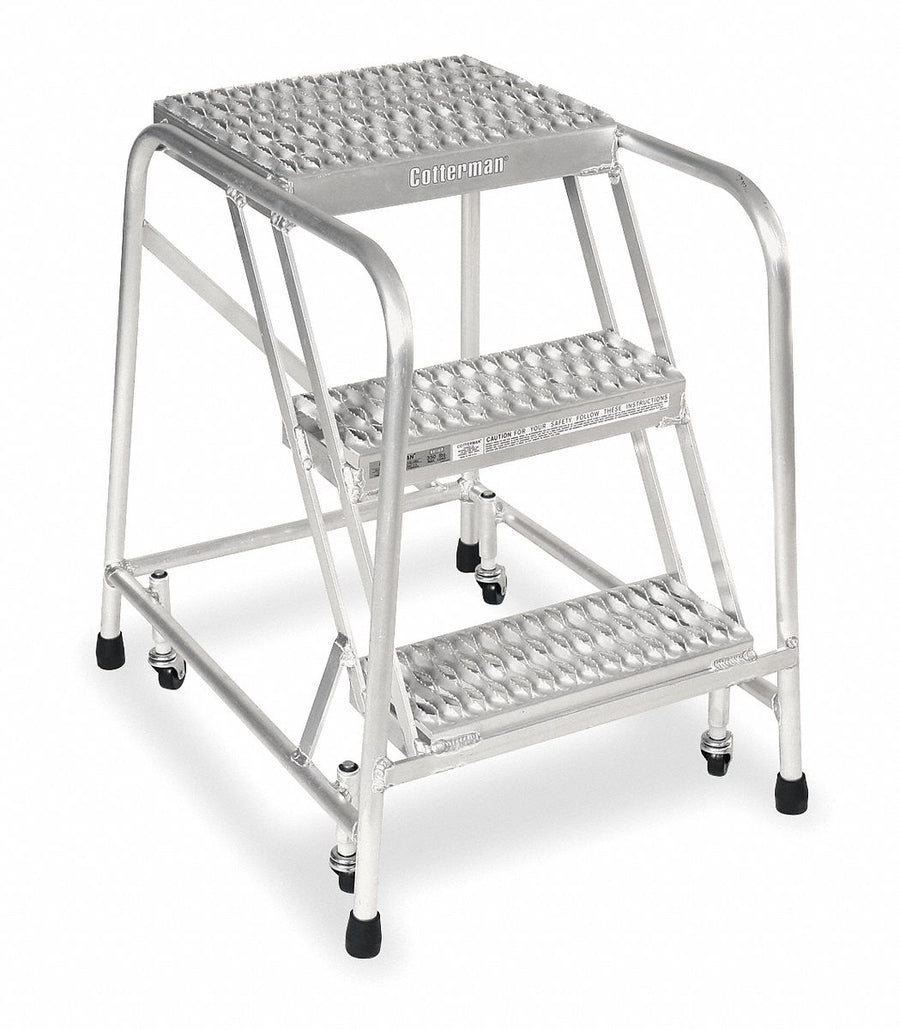 Rolling Ladder Welded Platform 30In H