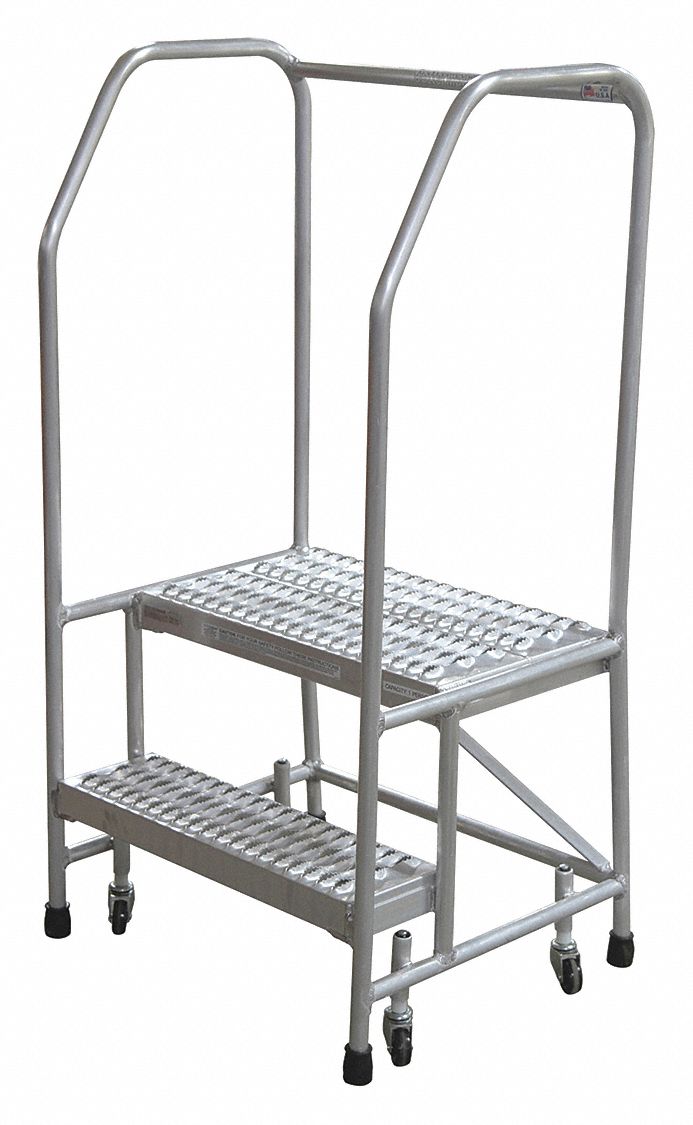 Rolling Ldr Welded Hndrl Platfm 20In H