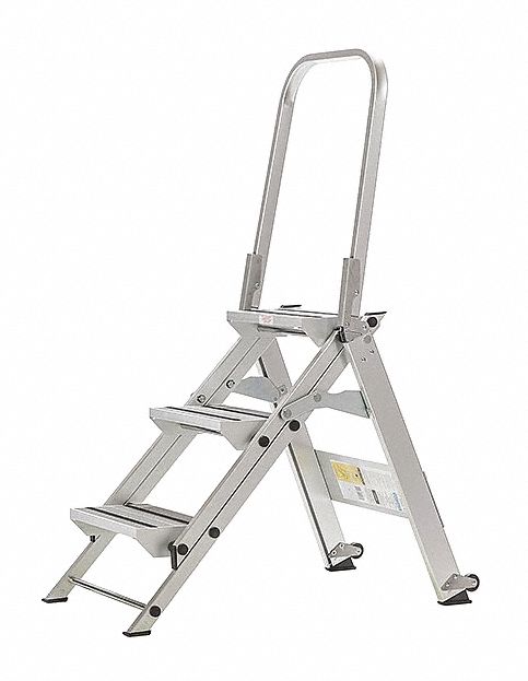 Utility Step Stool 45 H 375 lb Cap.