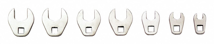 Crowfoot Skt Set Steel DvSz 1/4 Metric