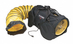 Confined Space Fan Black/Yellow 15 W