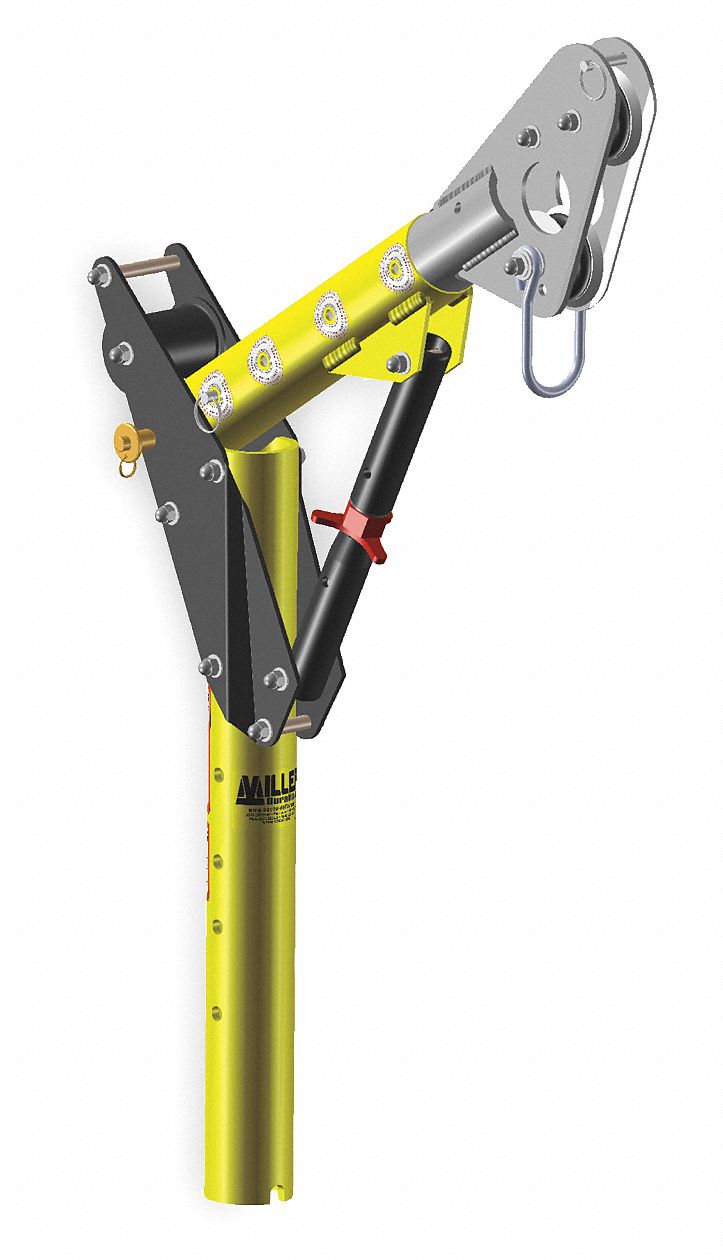 Upper Davit Mast Yellow