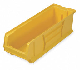 E4543 Bin Yellow Polypropylene 7 in