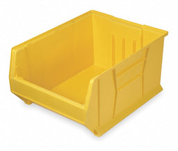 E4546 Bin Yellow Polypropylene 12 in