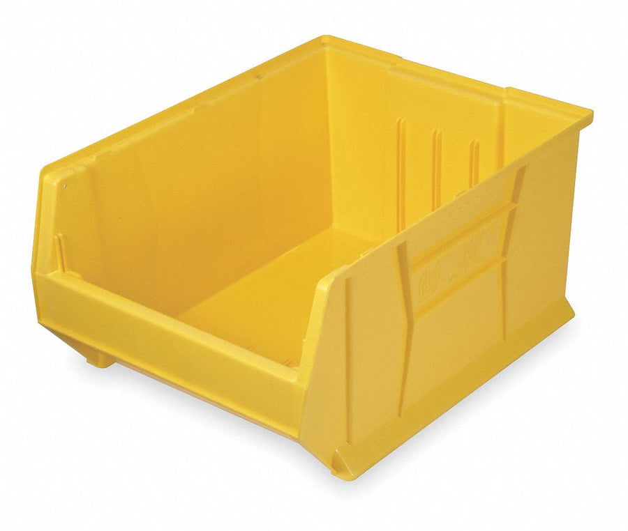 E4546 Bin Yellow Polypropylene 12 in