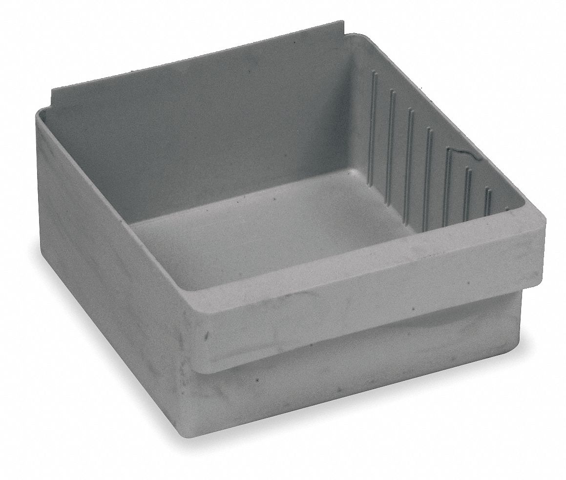D5566 Drawer Bin Gray Polystyrene 4 5/8 in
