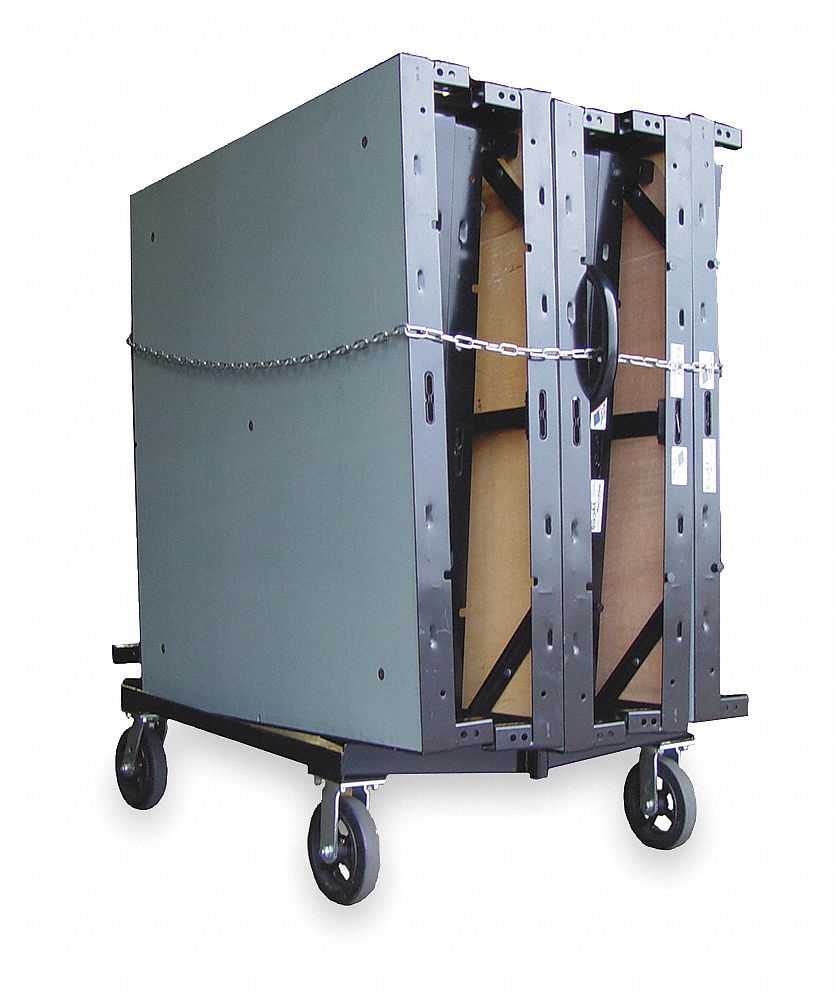Vertical Storage Cart 66 in H