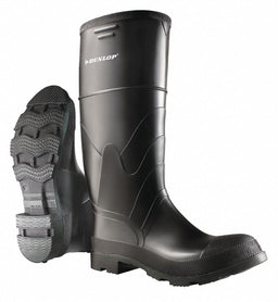 D0322 Rubber Boot Men s 11 Knee Black PR