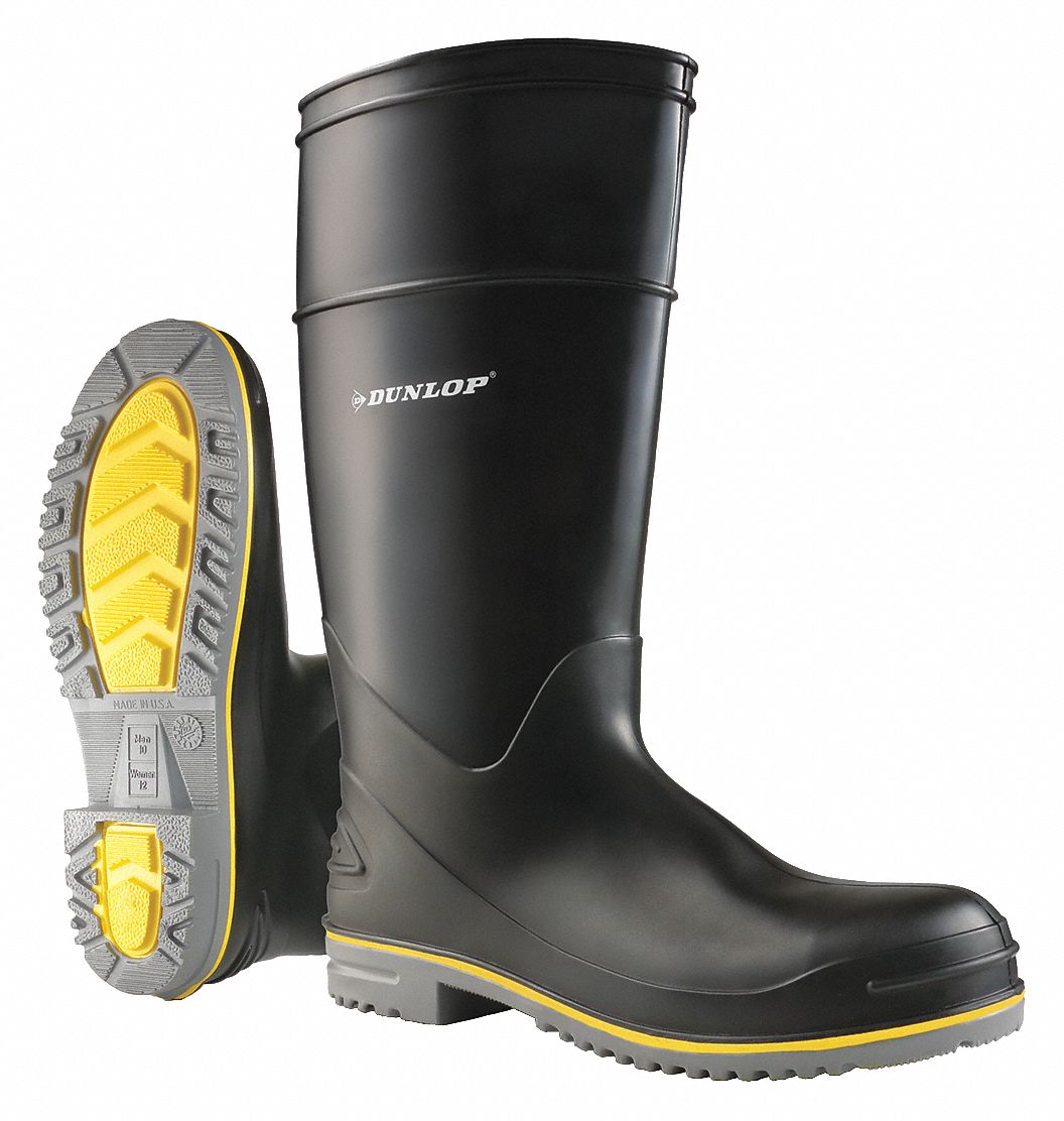 Rubber Boot Men s 7 Knee Black PR