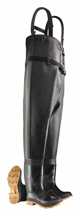 D0314 Chest Wader Men s 10 Steel Black PR