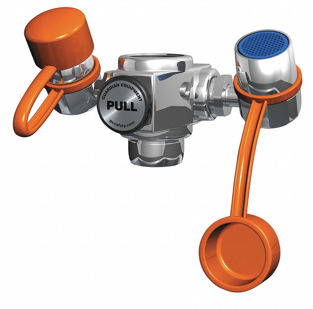 Eyewash Faucet Mount 4-1/4 W 2-1/4 D
