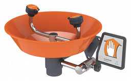 Eyewash Station Wall Mnt Plastic 15-5/8W