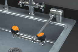 Eyewash Deck Mount 6-1/2 W 14-1/8 D