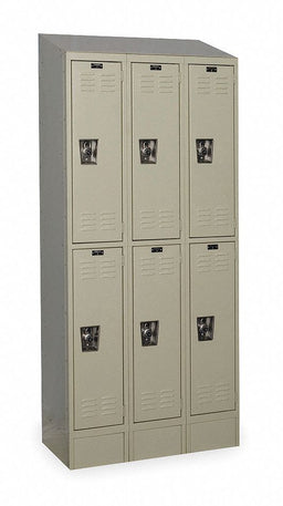 D4821 Wrdrb Lckr 2x3Lckr Tan 83 x36 x15 Assm