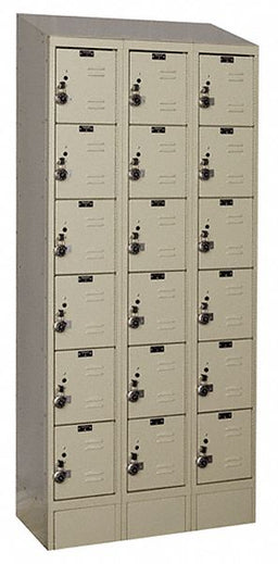 D4832 Bx Lckr 6x3Lckr Tan 82 x36 x12 Assm