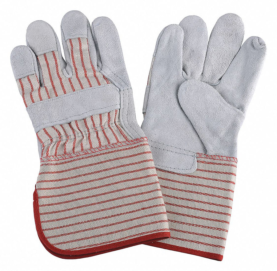 D1566 Leather Gloves Gray XL PR