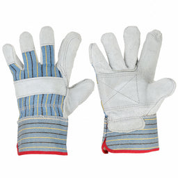 D1573 PR Leather Gloves Split/Double XL