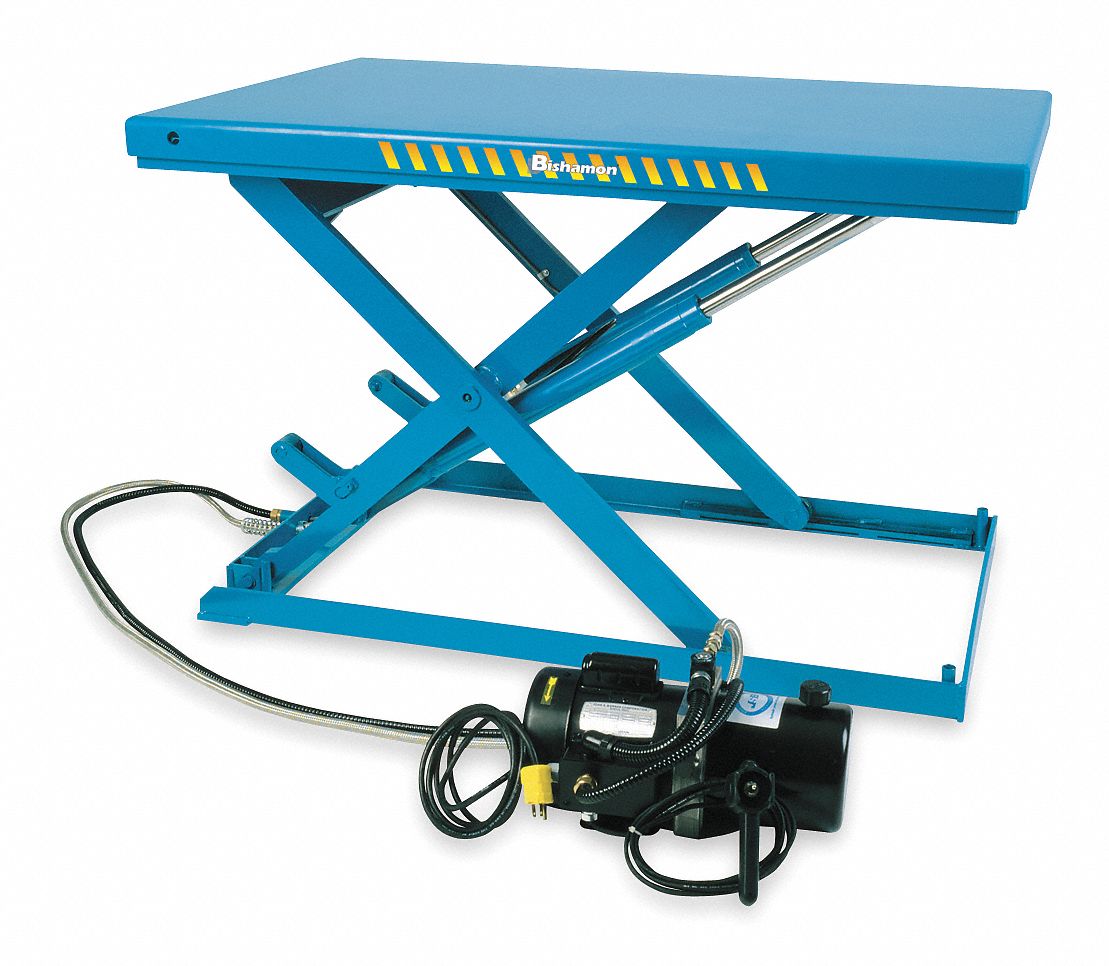 Scissor Lift Table 2200 lb 230V 1 Phase