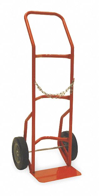 Cylinder HandTruck 500lb 48 x19-1/2 x18