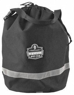 Bucket Bag Polyester Straight Wall Black