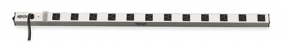 Outlet Strip 12 Outlet 15A 36 L Gry
