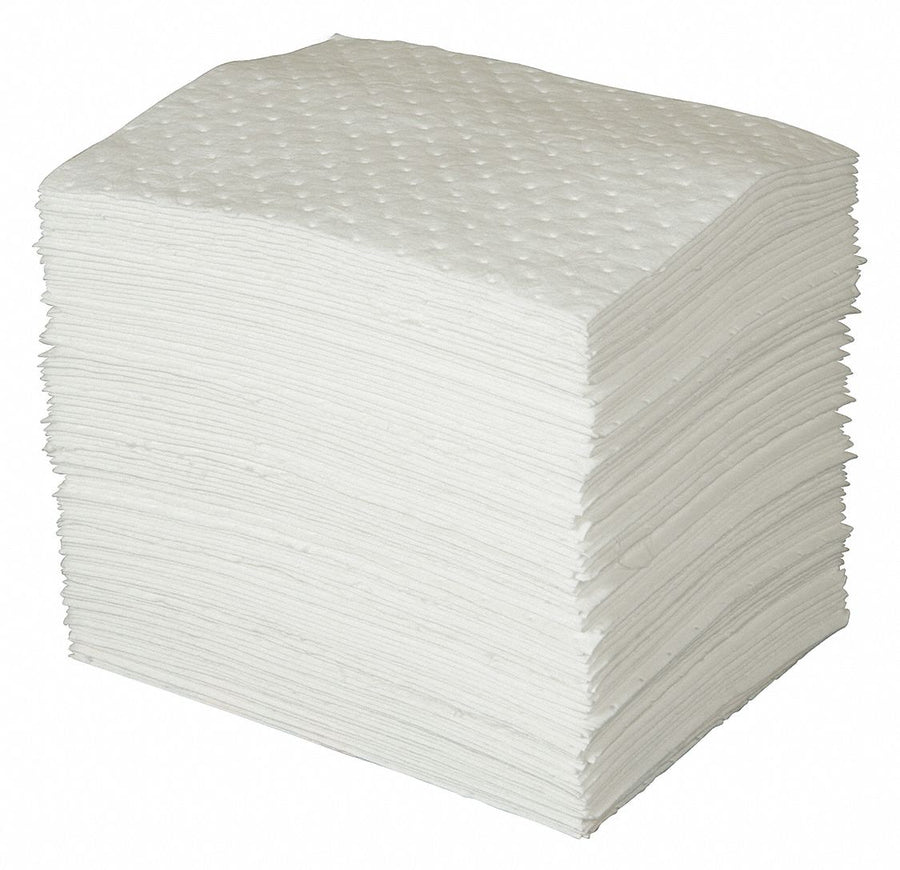 Absorb Pad Oil-Based Liquids White PK100