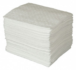 Absorb Pad Oil-Based Liquids White PK100