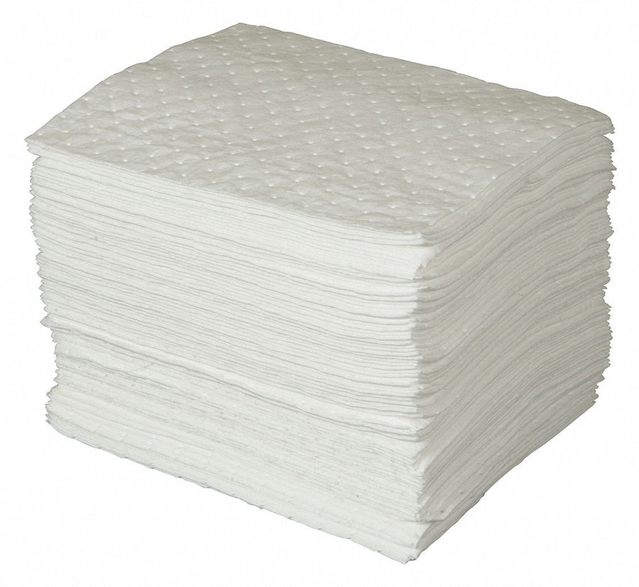 Absorb Pad Oil-Based Liquids White PK100