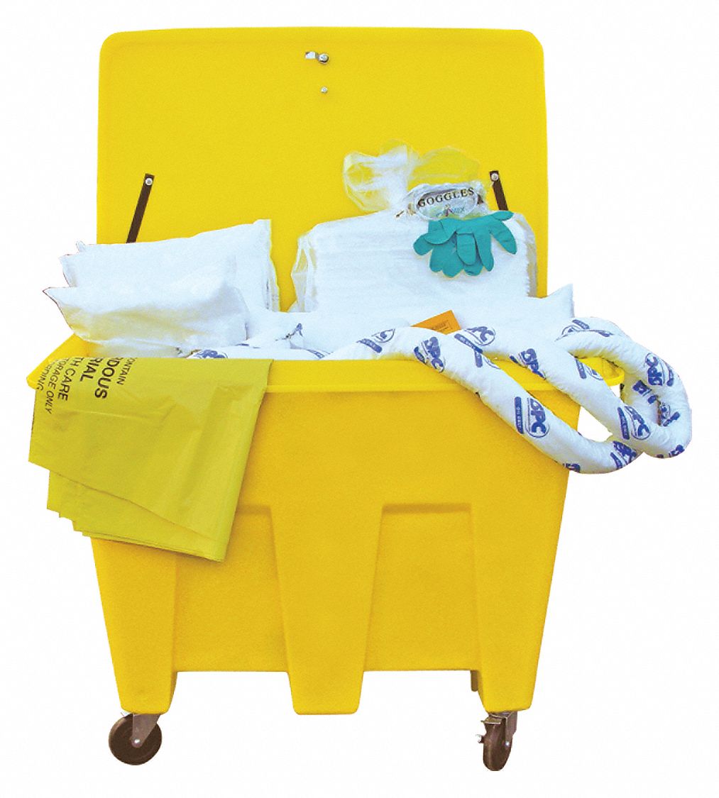 Spill Kit Oil-Based Liquids Yellow