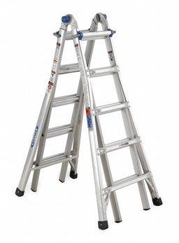 Multipurpose Ladder 22 ft Aluminum