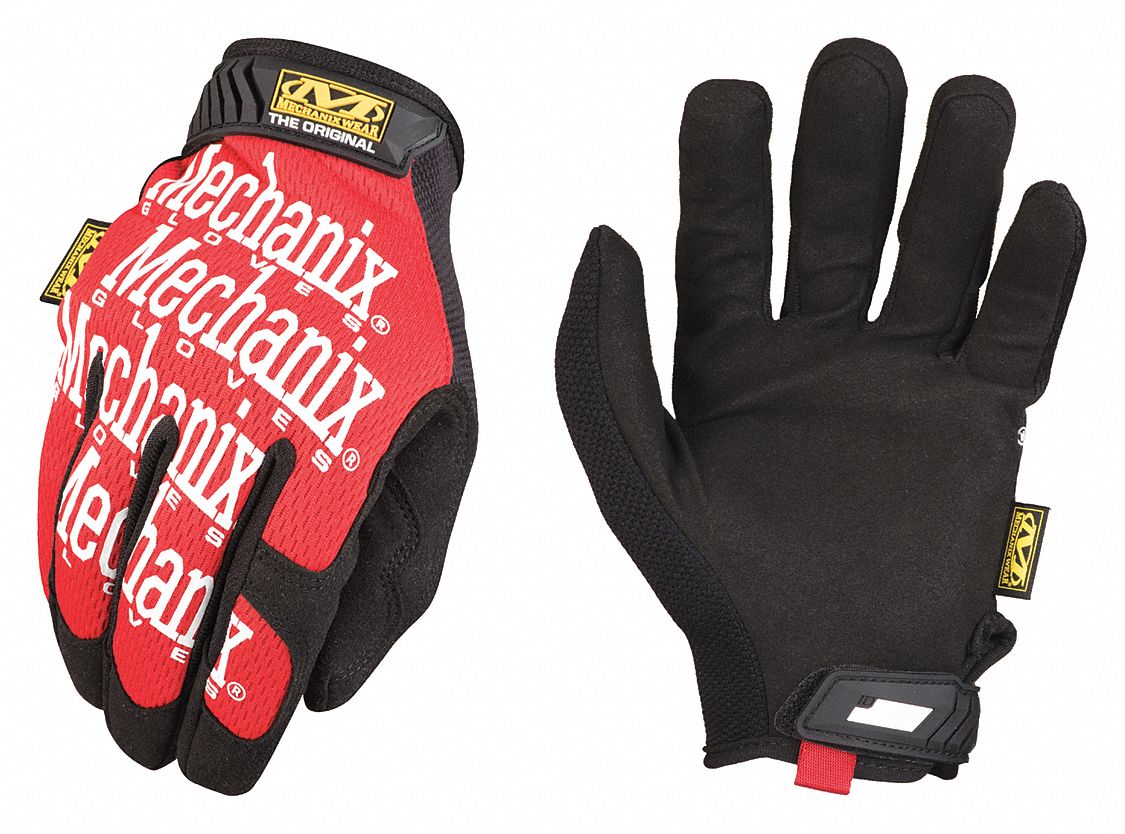 D0728 Mechanics Gloves Red 11 PR
