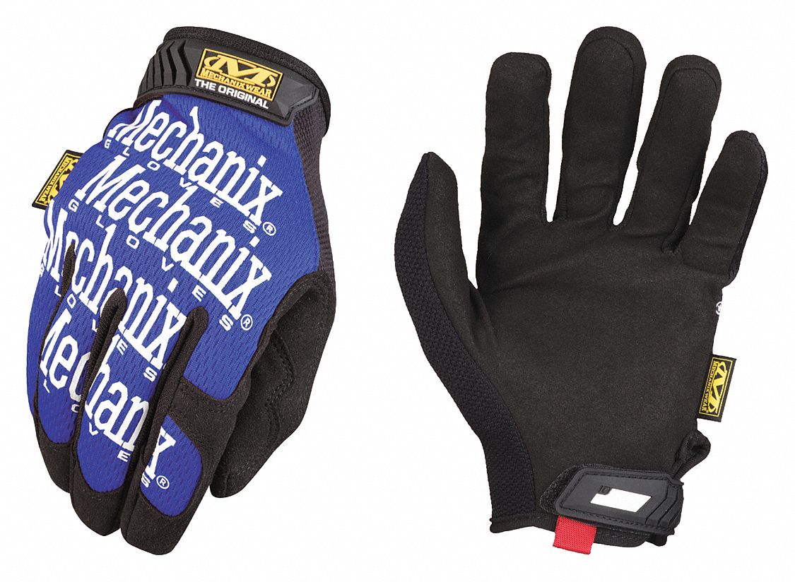 D0728 Mechanics Gloves Blue 9 PR