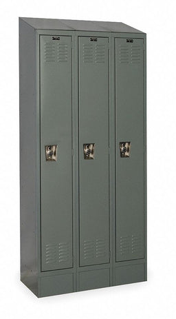 D4812 Lckr 1x3Lckr Drk Gry 82 x36 x12 Assm