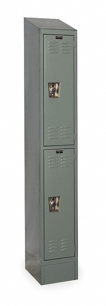 D4819 Lckr 2x1Lckr Drk Gry 83 x12 x15 Assm