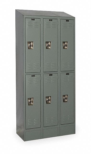 D4818 Lckr 2x3Lckr Drk Gry 82 x36 x12 Assm