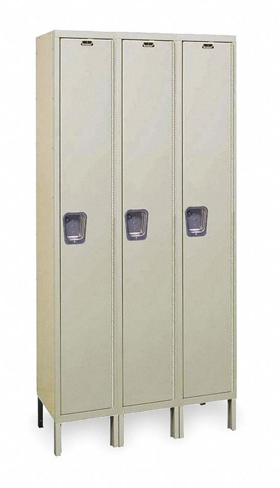 K4088 Wrdrb Lckr 1x3Lckr Tan 78 x36 x12 Assm