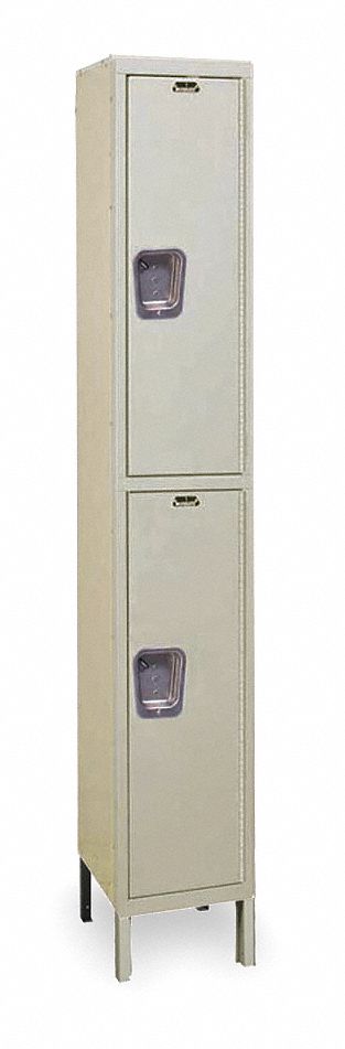 K4102 Wrdrb Lckr 2x1Lckr Tan 78 x12 x12 Assm